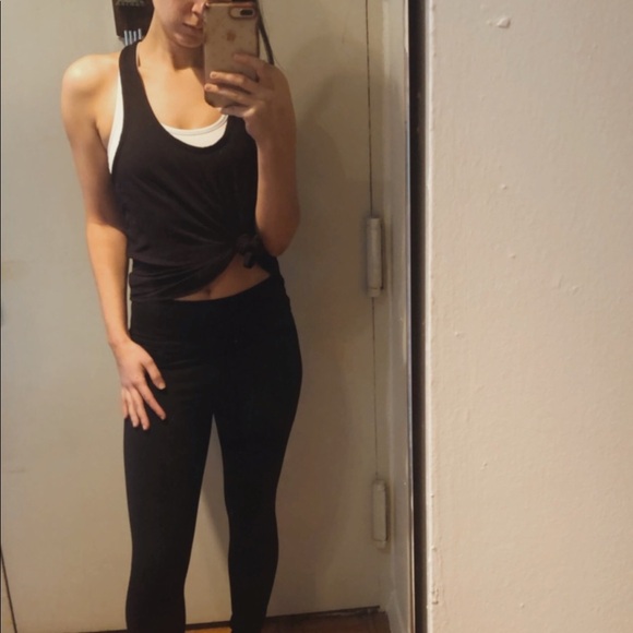 $85 Bandier All Access NYC Black Duet Tank Top in XS - Luxury Athleisure Top - Picture 15 of 15